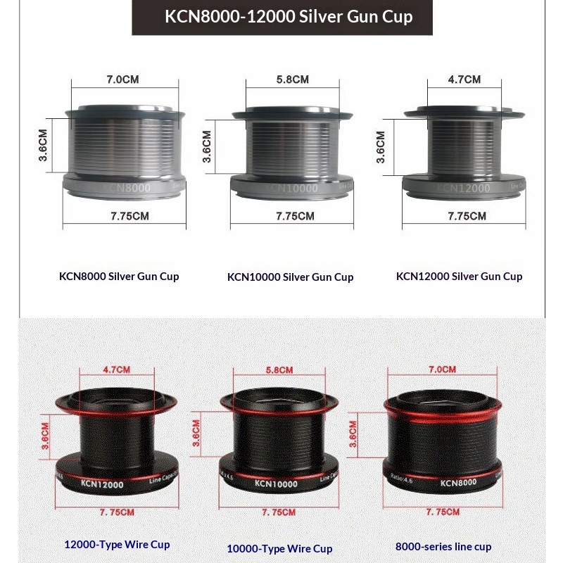 DIWA KCN Series Metal Spool Lo - огляд і ціна Daiwa Reel Bg