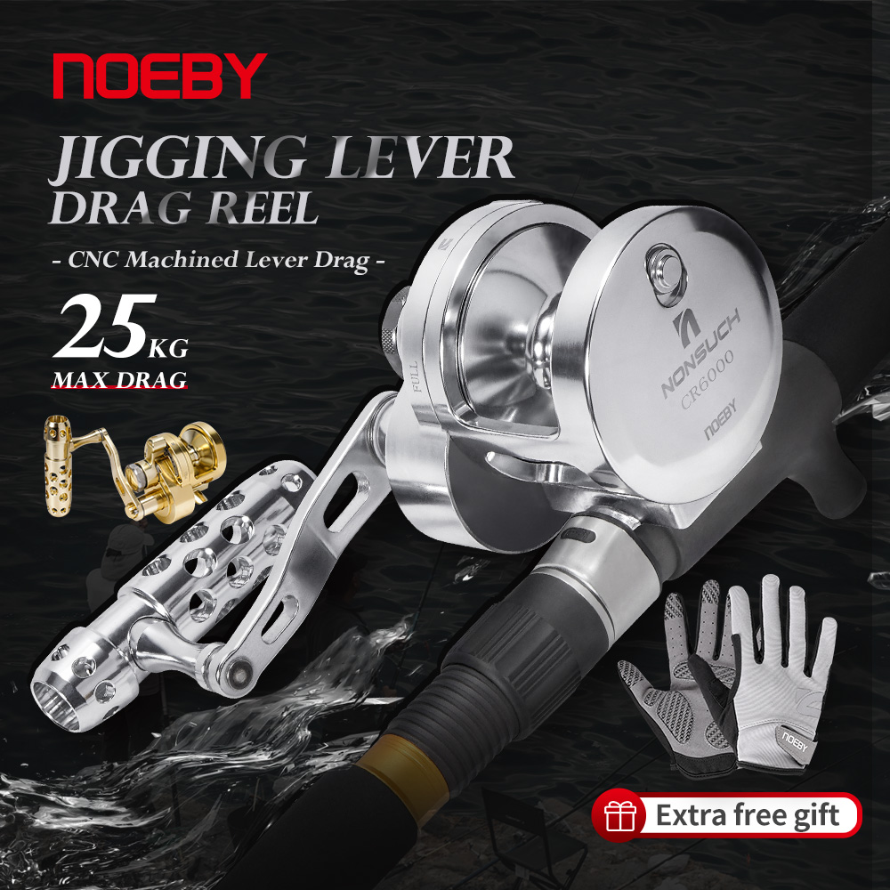 NOEBY-Jigging Lever Drag Fishi - огляд і ціна Daiwa Reel Bg